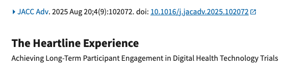 JACC Advances — The Heartline Experience